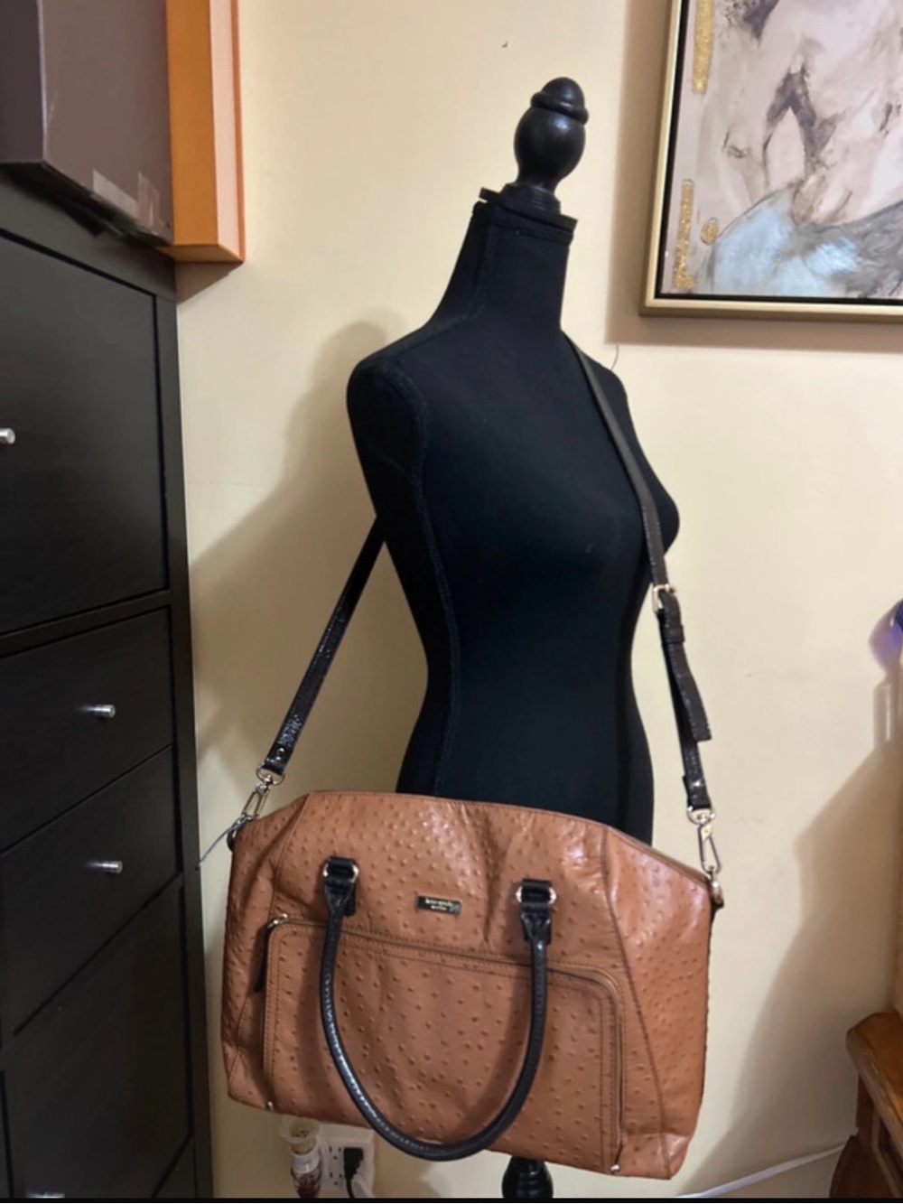 Kate Spade New York Large Catalina Satchel Bag EUC
